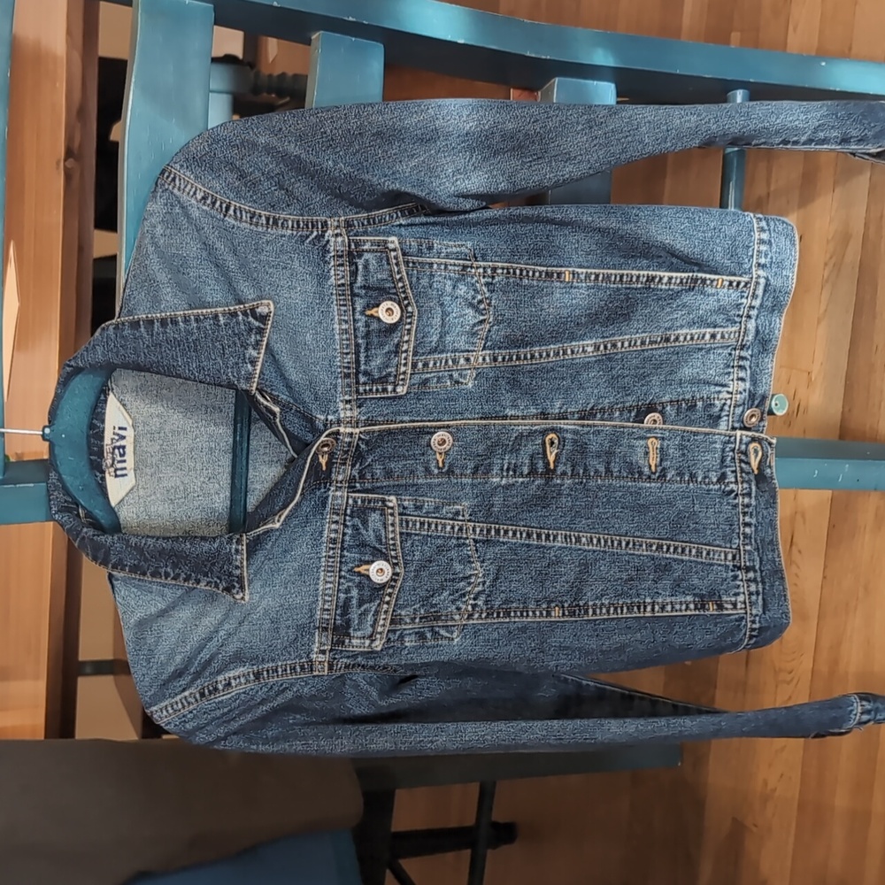 Vintage Mavi jean jacket XS dark blue